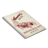 Santa's Express Vitange Christmas ノートブック (右側)