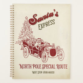 Santa's Express Vitange Christmas プランナー手帳