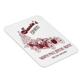 Santa's Express Vitange Christmas マグネット (右側)