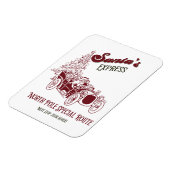 Santa's Express Vitange Christmas マグネット (左側)