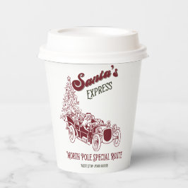Santa's Express Vitange Christmas 紙コップ