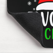 Santas Favorite Chef Funny Christmas Xmas Santa Lo マウスパッド (コーナー)