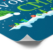 Santa's Favorite Cma Fun Christmas Medical Istant  ポスター (角)