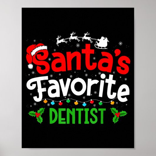 Santa's Favorite Dentist Christmas Party  ポスター (正面)