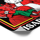 Santas Favorite Disapintment Funny Sarcastic Chris ポスター (角)