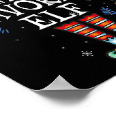 Santa's Favorite Elf The Matching Elf Family For C ポスター (角)