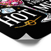 Santa's Favorite Hot Mess Long Sleeve ポスター (角)