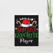Santa's Favorite Mayor Christmas Party  カード (正面)