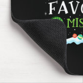 Santa's Favorite Missionary Fun Christmas  マウスパッド (コーナー)