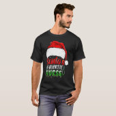 Santa's Favorite Nurse Christmas Nursing Tシャツ (正面フル)