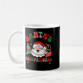 Santa's Favorite Occupational Therast Christmas Th コーヒーマグカップ (左)