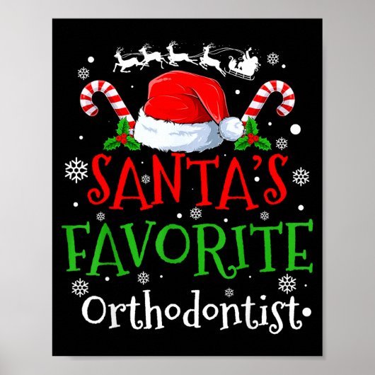 Santa's Favorite Orthodontist Christmas Party  ポスター (正面)