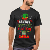 Santa's Favorite Rehab Team Elf Physical Therapy C Tシャツ (正面)