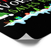 Santa's Favorite S Rep Fun Christmas  ポスター (角)