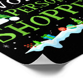 Santa's Favorite Shopper Fun Christmas Consultant  ポスター (角)