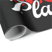 Santa's Favorite Soccer Player Christmas Pajama ラッピングペーパー (ロールコーナー)