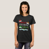 Santa's Favorite Tailor Fun Christmas Alterations Tシャツ (正面フル)