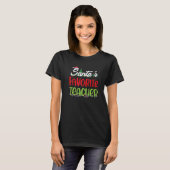 Santa's Favorite Teacher  Christmas Holiday Xmas Tシャツ (正面フル)