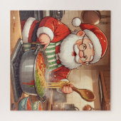 Santa's Festive Christmas Chef ジグソーパズル (横)