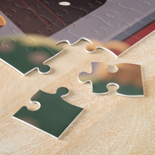 Santa's Festive Christmas Chef ジグソーパズル (側面)