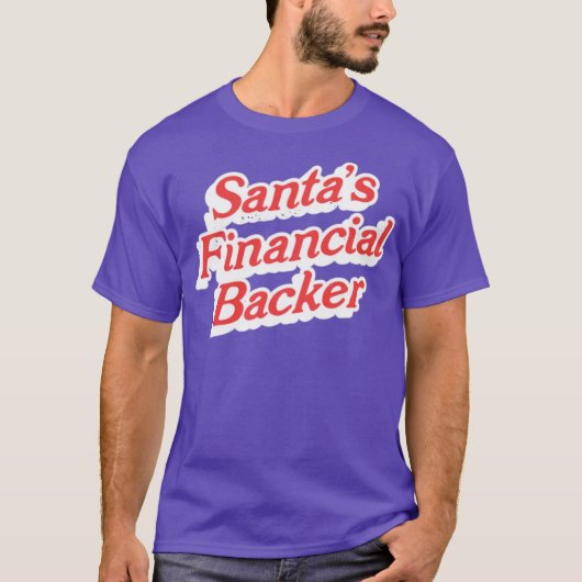 Santa's Financial Backer Tシャツ (正面)