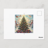 Santa's Forest joy ポストカード (裏面)