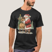 Santa's Gentle Hug Tシャツ (正面)