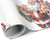 Santa's Gift Parade Wrapping Paper ラッピングペーパー (ロールコーナー)