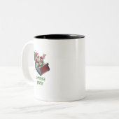 SANTA'S GIFTS: ESPECTACULAR TAZA. ツートーンマグカップ (正面左)