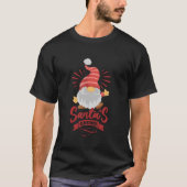 Santas Gnome Christmas Holiday Xmas  Tシャツ (正面)