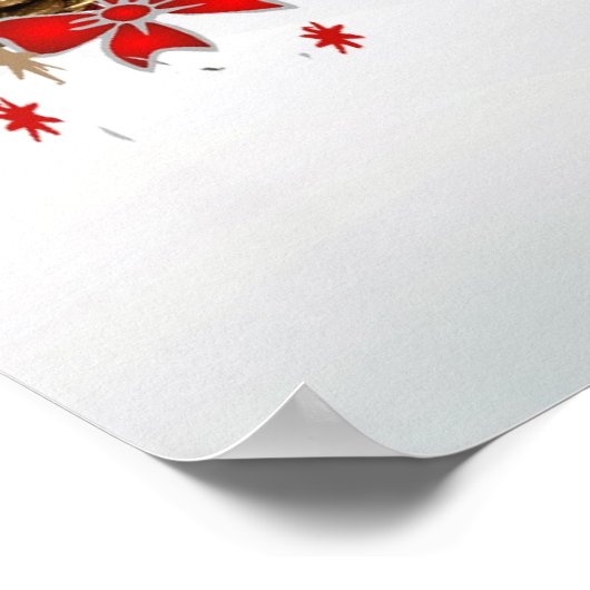 Santa's Helpers Merry Christmas Poster ポスター (角)