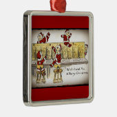 Santa's Helpers on a Switchboard メタルオーナメント (右)