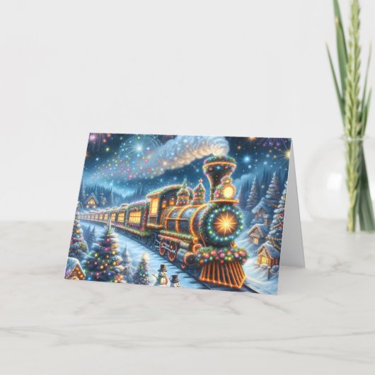 Santa's Holiday Express Train シーズンカード (正面)