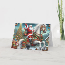Santa's Horse Pulling Sleigh シーズンカード