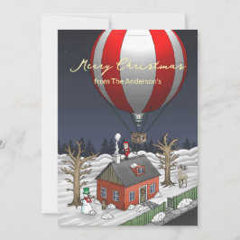 Santa's Hot Air Balloon シーズンカード