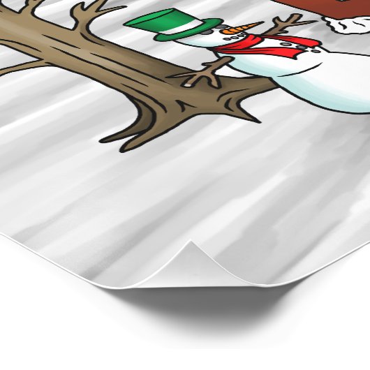 Santa's Hot Air Balloon ポスター (コーナー)