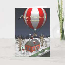 Santa's Hot Air Balloon Flight シーズンカード