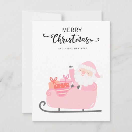 Santa's Jolly Christmas Cards シーズンカード (正面)