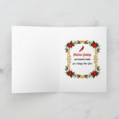 Santa's Little Friend カード (内部)