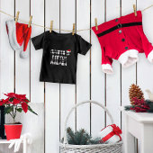 Santa's little helper T-Shirt ベビーTシャツ