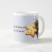 Santa's Little Helpers Are Buzzing With Excitement ジャンボコーヒーマグカップ (正面右)