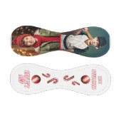 Santa's MVP Merry Christmas Name 2写真 野球ボール (パネル)