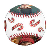 Santa's MVP Merry Christmas Name 2写真 野球ボール (裏面)