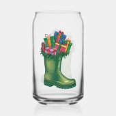 Santa's New Boots ガラス缶 (裏面)