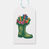 Santa's New Boots ギフトタグ (裏面)