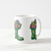 Santa's New Boots コーヒーマグカップ (正面右)