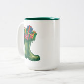 Santa's New Boots ツートーンマグカップ (正面左)