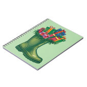 Santa's New Boots ノートブック (左側)