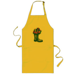 Santa's New Boots ロングエプロン