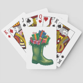 Santa's New Boots Classic Playing Cards トランプ